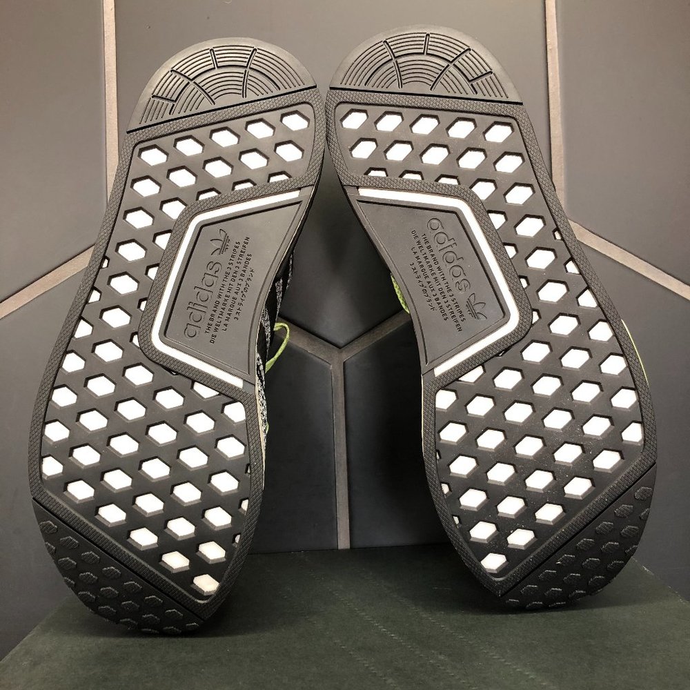 Adidas NMD R1 Static Solar Yellow (Multiple Sizes) - Picture 5 of 6
